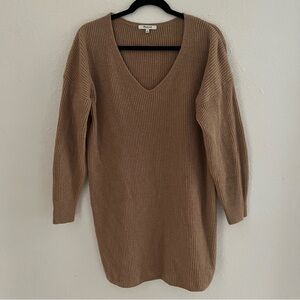 Madewell sweater dress (L)